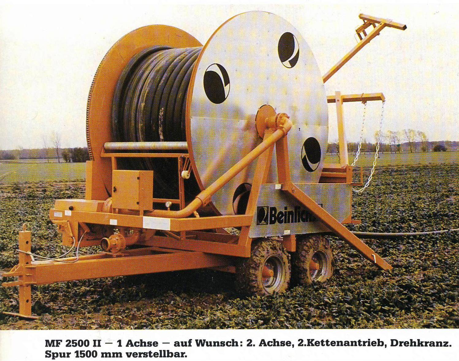 Trommelberegnungsmaschine Monsun