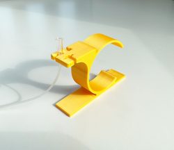 Buddy Armreif mit Schlauchaufnahme (gold)