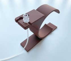 Buddy Armreif mit Schlauchaufnahme (braun)