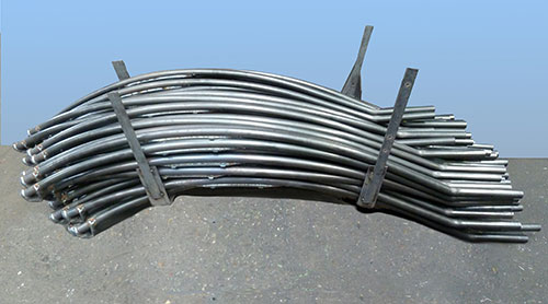 Gebündelte Rohrbögen