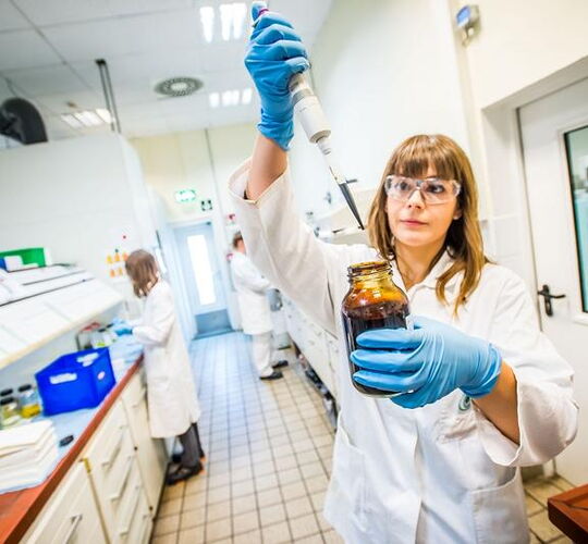 Produktqualität im Labor