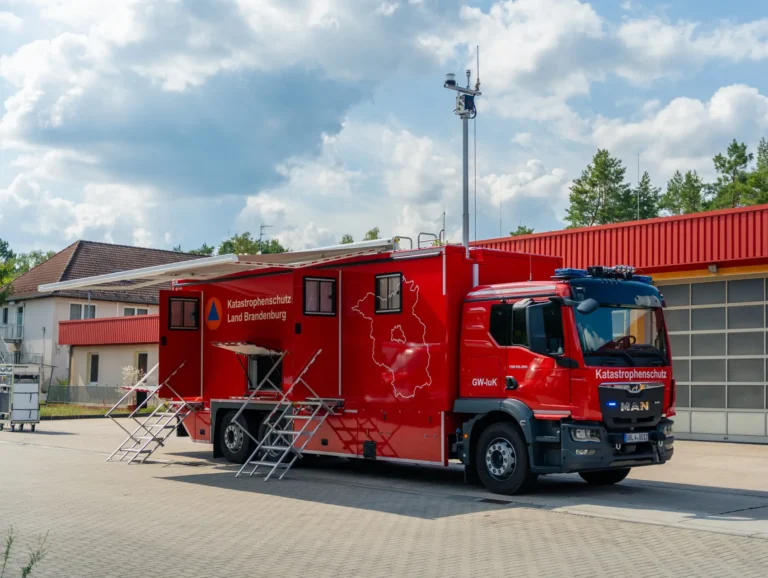 Einsatzleitwagen Brandenburg mit taktischer LED-Integration