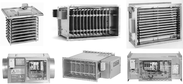 Produktgruppe Elektro-Lufterwärmer