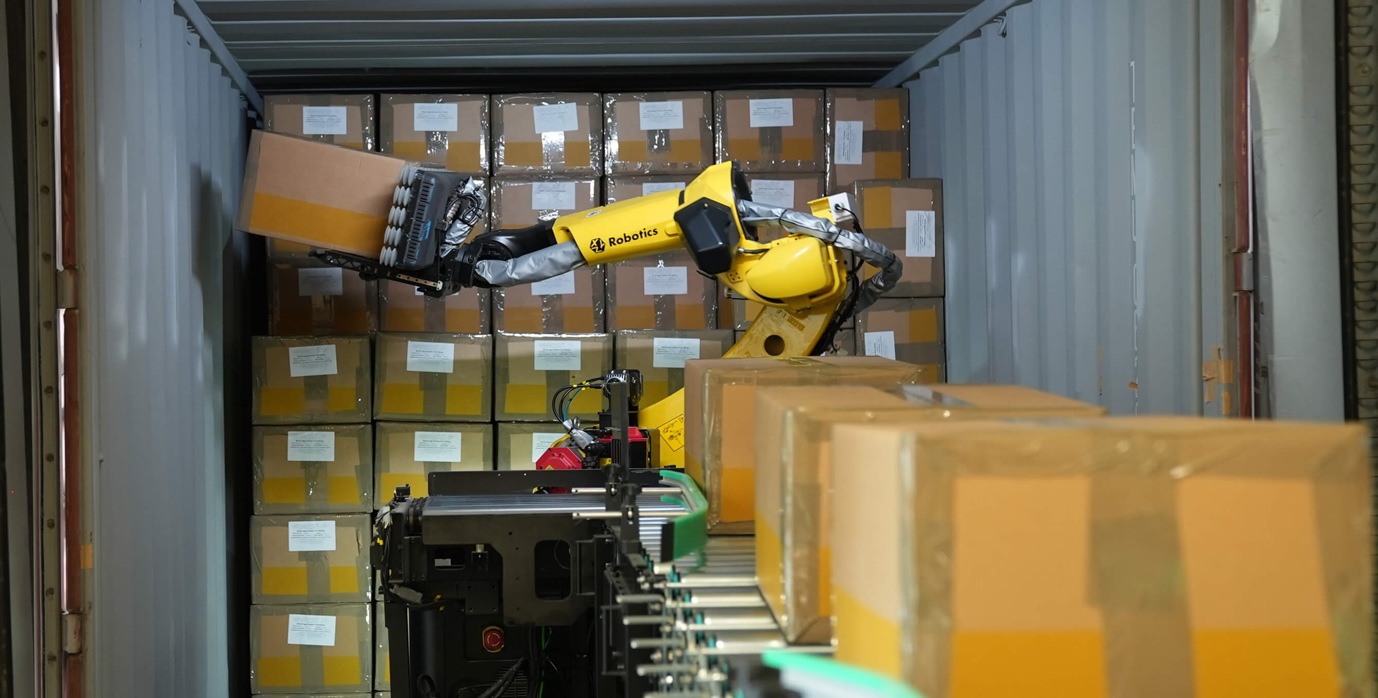 RockyOne automatisiert die LKW-Beladung bei Eurovo