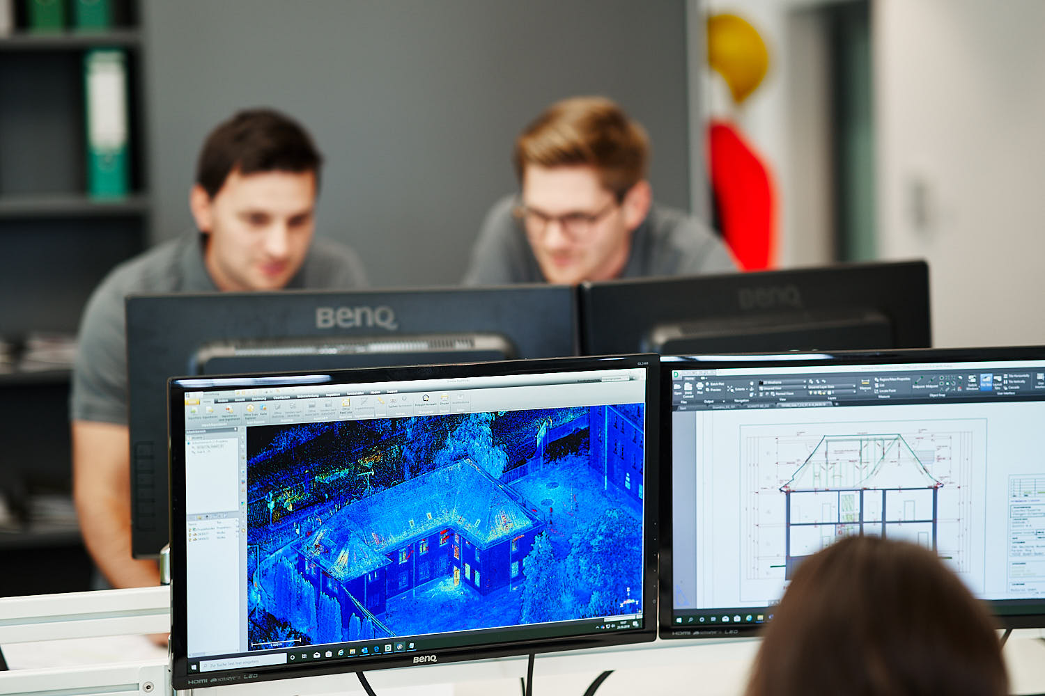 Auswertung einer 3D-Punktwolke im Innendienst