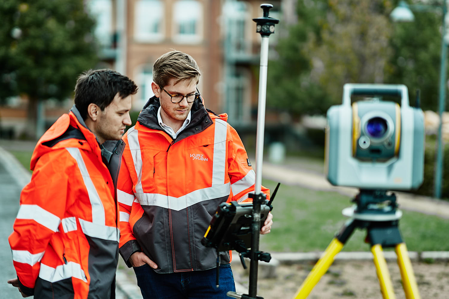 3D-Fassadenvermessung mit Trimble SX10