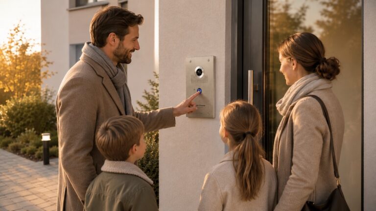 Klingelanlage für Einfamilienhaus