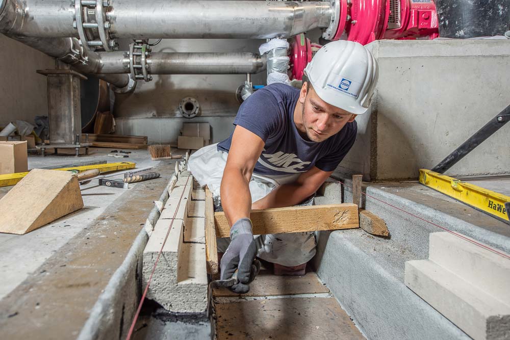 Ausgeführte Industriebodensanierung