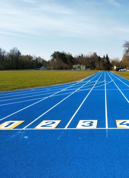 EPDM-Laufbahn Lechfeldkaserne