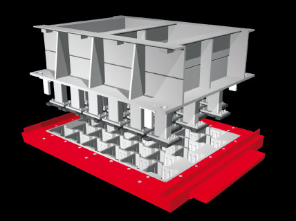 Betonsteinform Moduline 3™