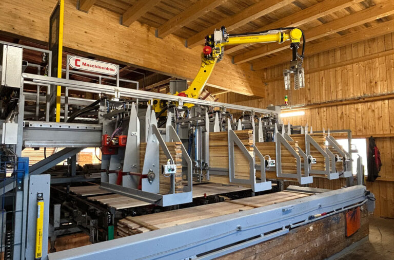 Lattenroboter zur automatisierten Lattenlegung