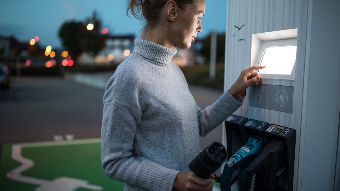 Vernetzte E-Ladesäulen (Elektromobilität)