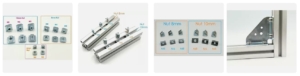 PV-Solar-Aluprofile und Verbinder
