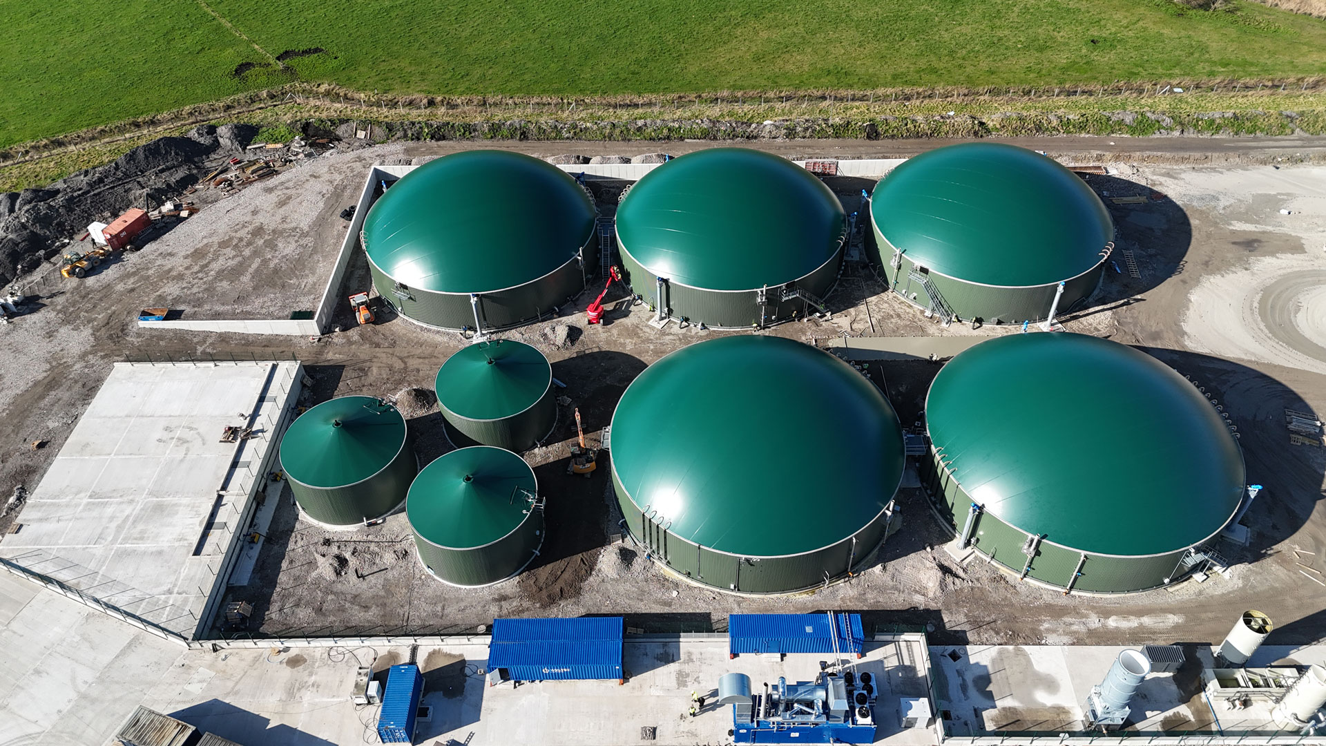 Industrielle Anlage Irland – Biomethan aus Bier- und Whiskyreststoffen