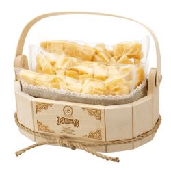 Džiugas® Luxurious, 48 Monate, Holzdose (0,9 kg)