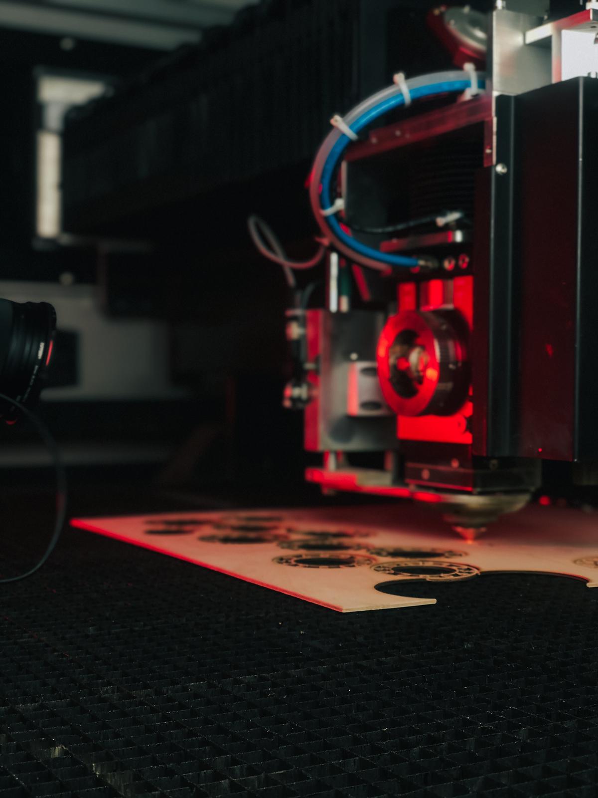 Laser Cut Maschine