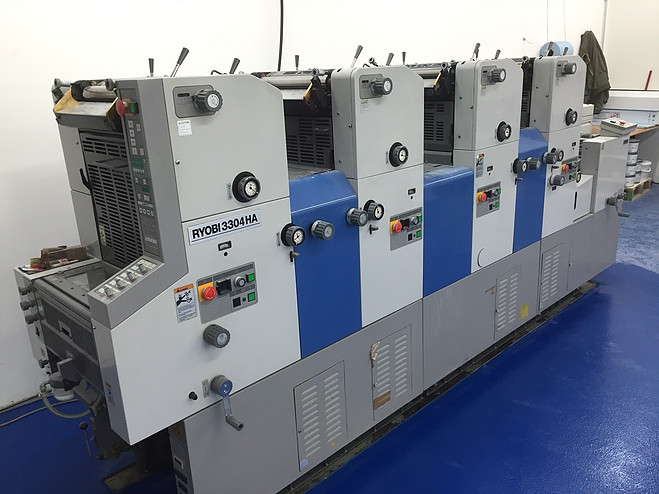 Ryobi 3304 HA, 2001, Bogenformat bis 340x450 mm, 3050 kg