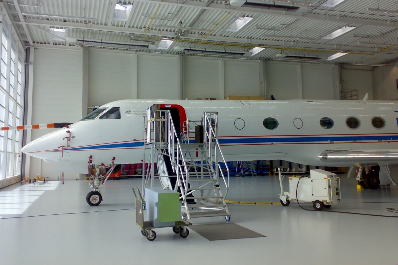 Maintenance hall, German Aerospace Center (DLR) – 1,900 m²