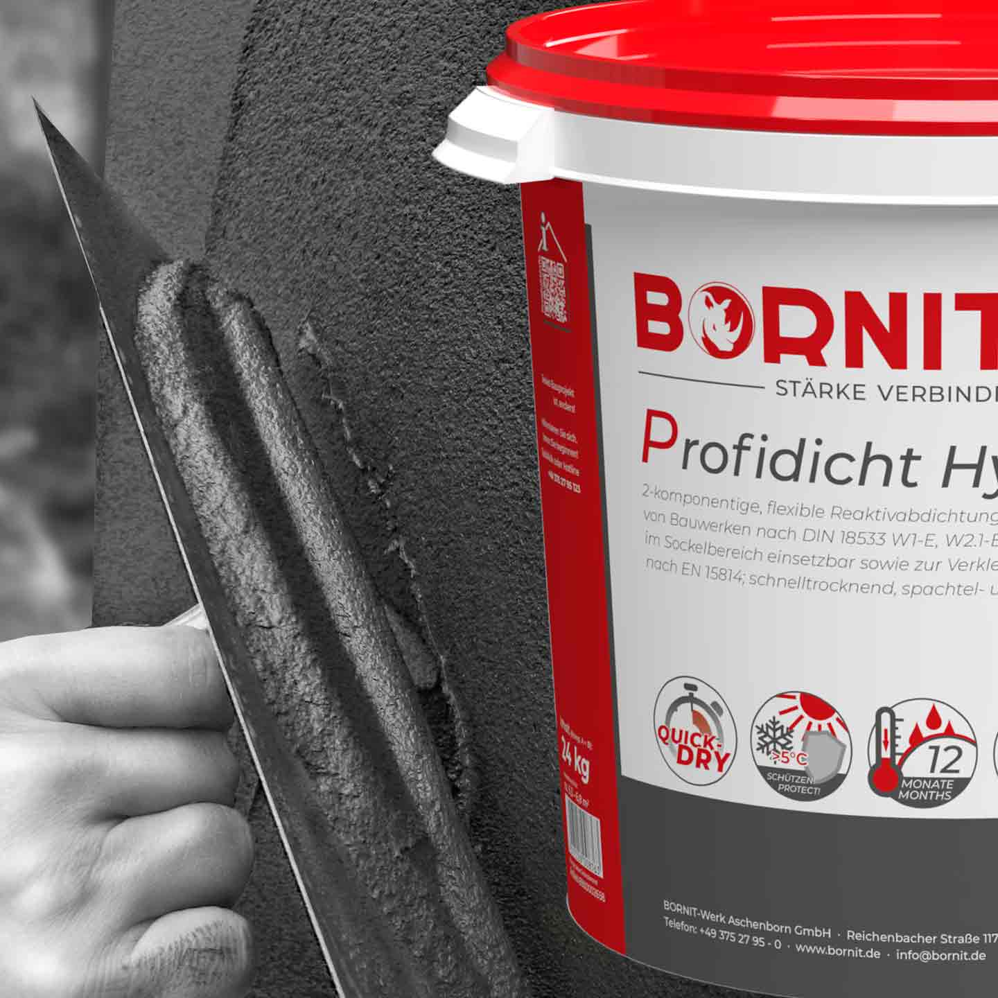 Bitumen-Produkte für Bauwerksabdichtung, Dach und Straße