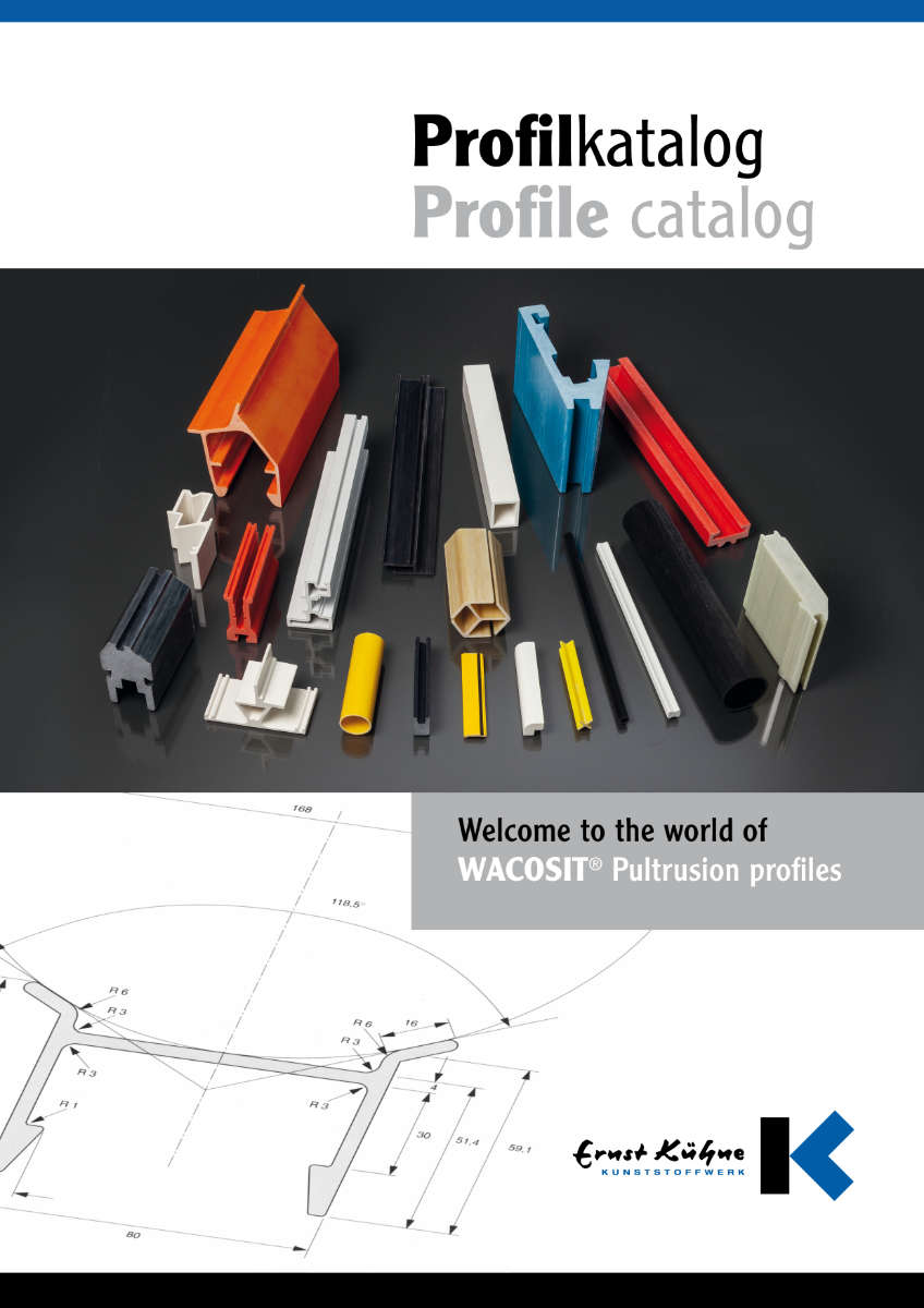 WACOSIT Pultrusionsprofile (Rund-, Rechteck-, Hohl- und Sonderprofile)
