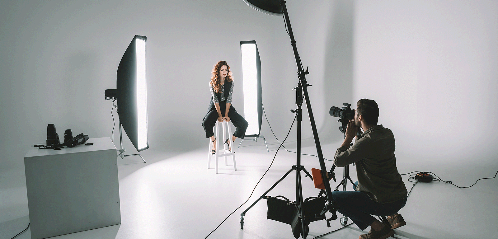 Studio, photo and film lamps
