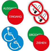 Tür- und Fensterschilder