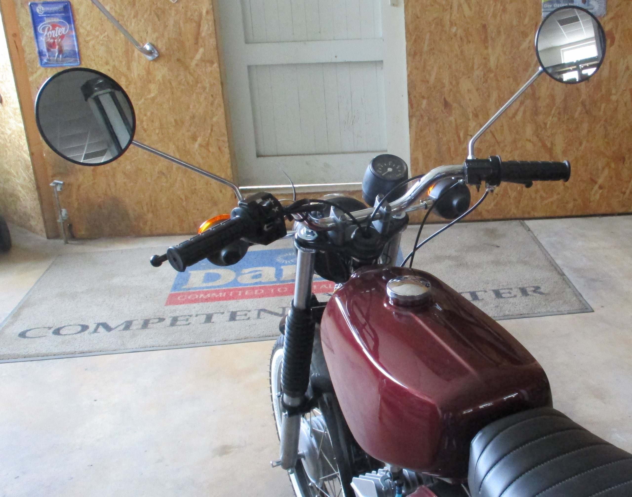 Original „Ost“-Rückblickspiegel für Simson S50, S51, S70, KR51, ETZ, Schwalbe SR50/SR80