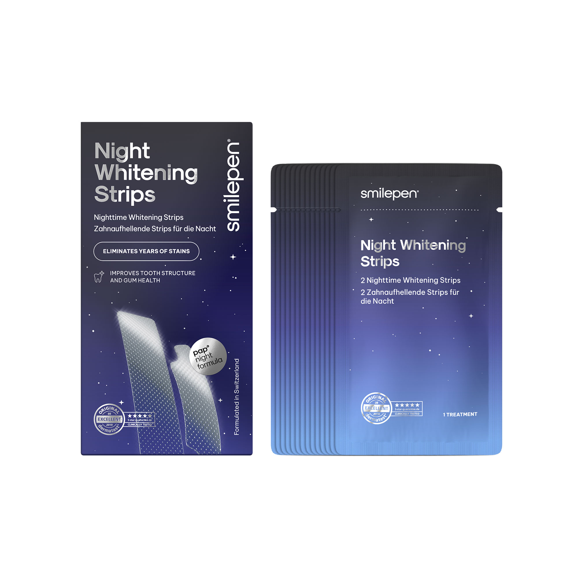 Smilepen Night Whitening Strips