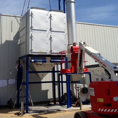 Sinterlamellenfilter INFA-JET IJS / Sinterpatronenfilter IJV