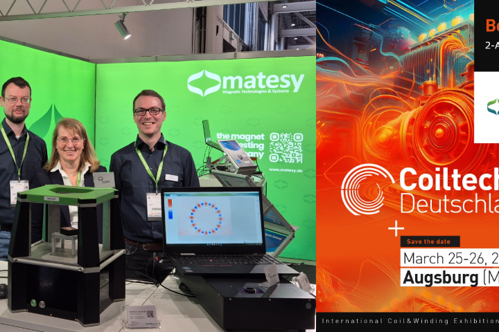 matesy auf der Coiltech Augsburg, Stand 2-A7