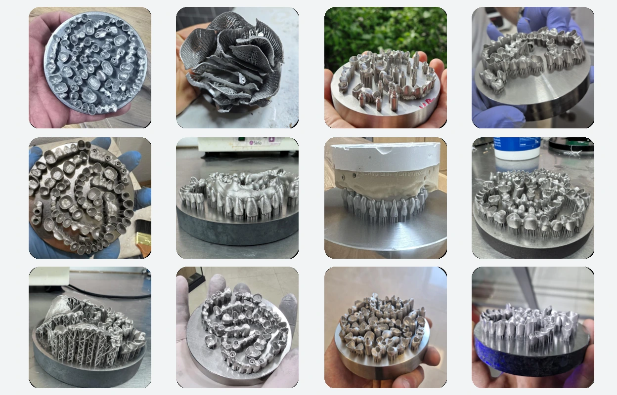 Dentale Metallbauteile aus Kundenproduktion