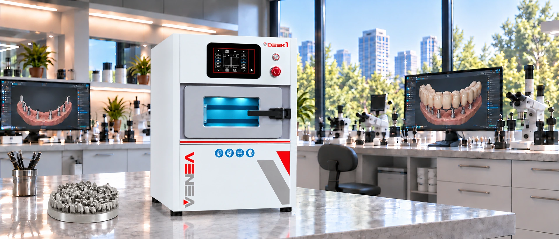 VDesk1 – kompakter Desktop-Metal-3D-Drucker für Dentallabore