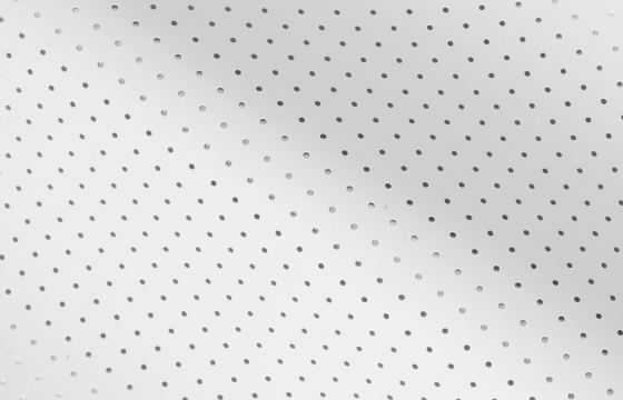 Projektionsfolie OP-100 weiß, gelocht