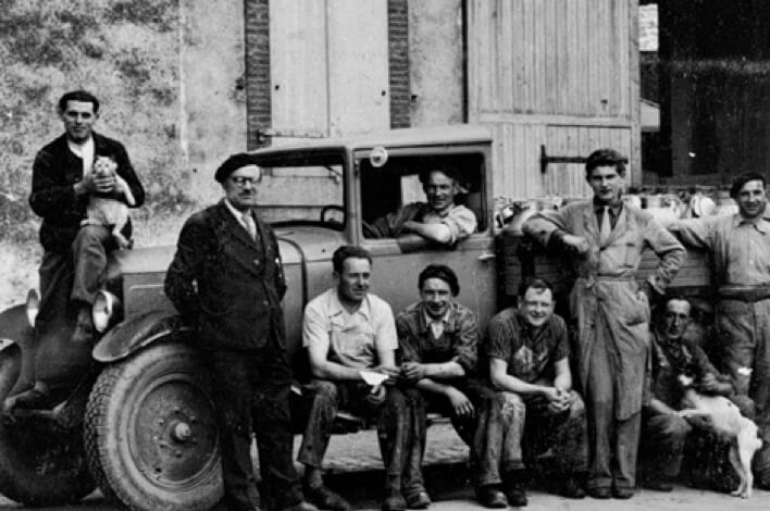 Historie – Unternehmensanfänge in Laval (1930er Jahre)