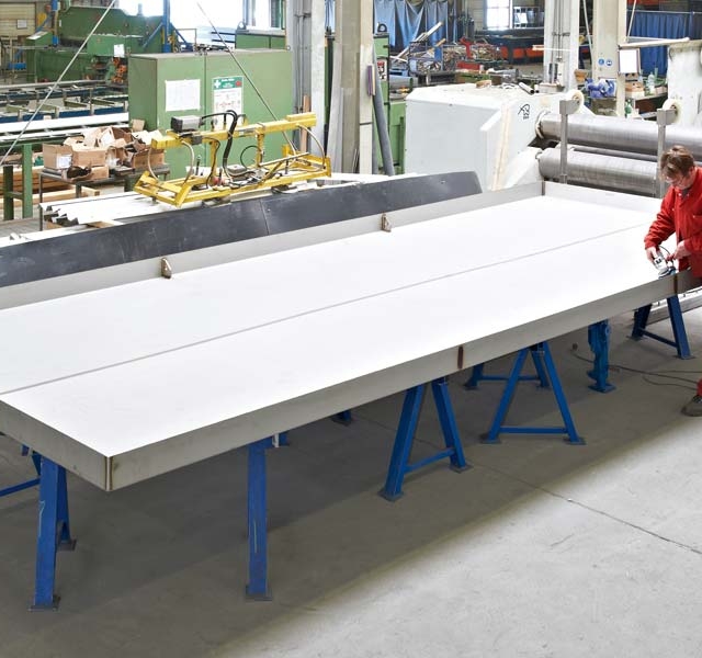 Geschweißte XXL-Bleche bis 8 x 3 m