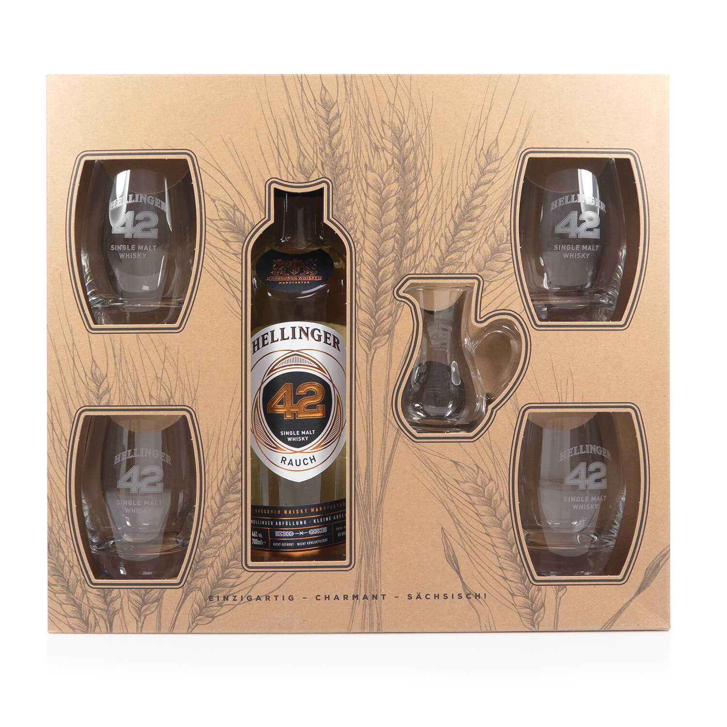 Geschenkset Rauch mit Tumblern und Wasserkrug