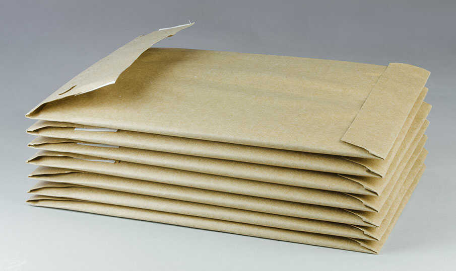 Luftpolstertaschen U-Pack als Stapel