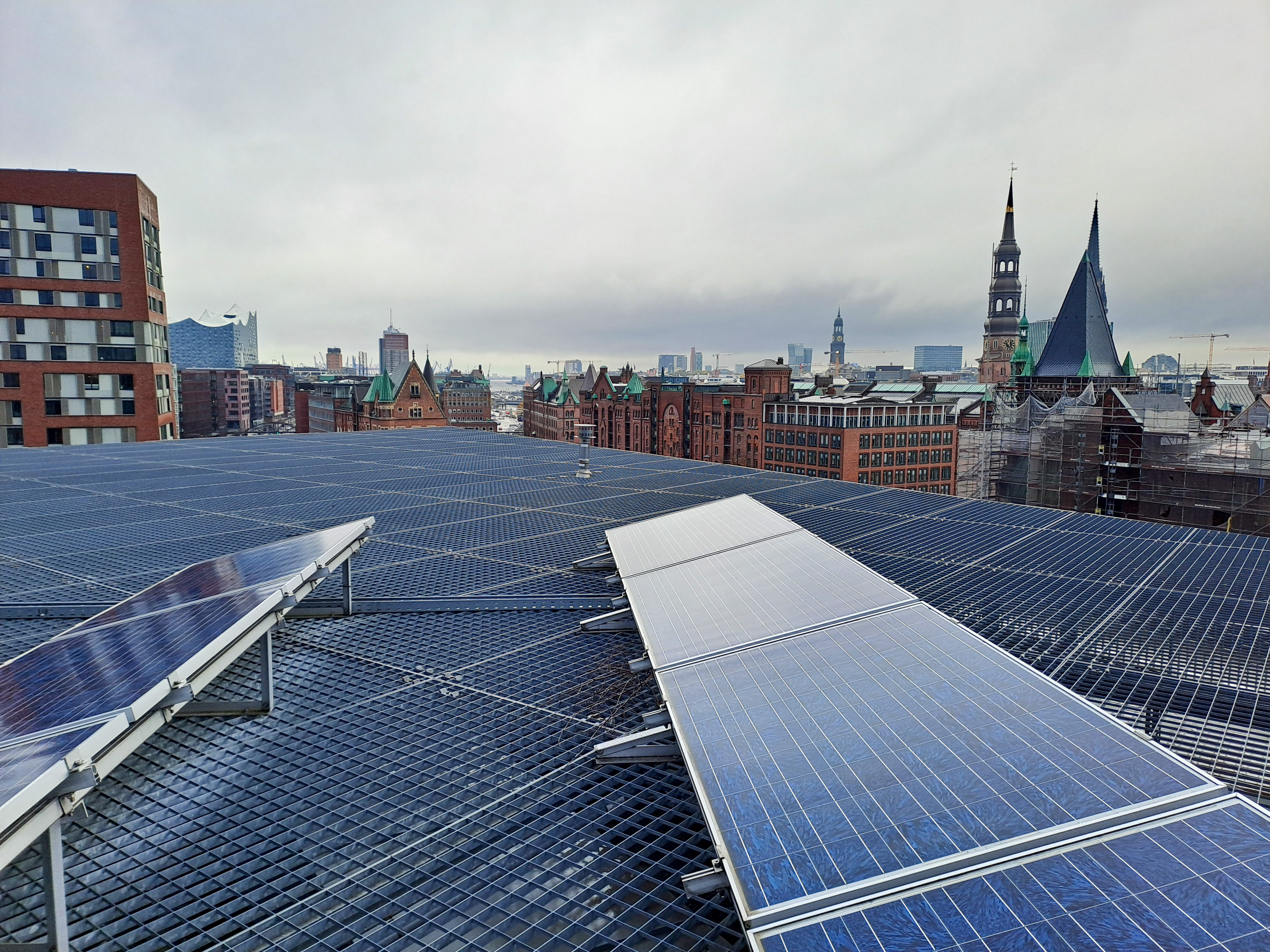 PV-Dachanlage Hamburg