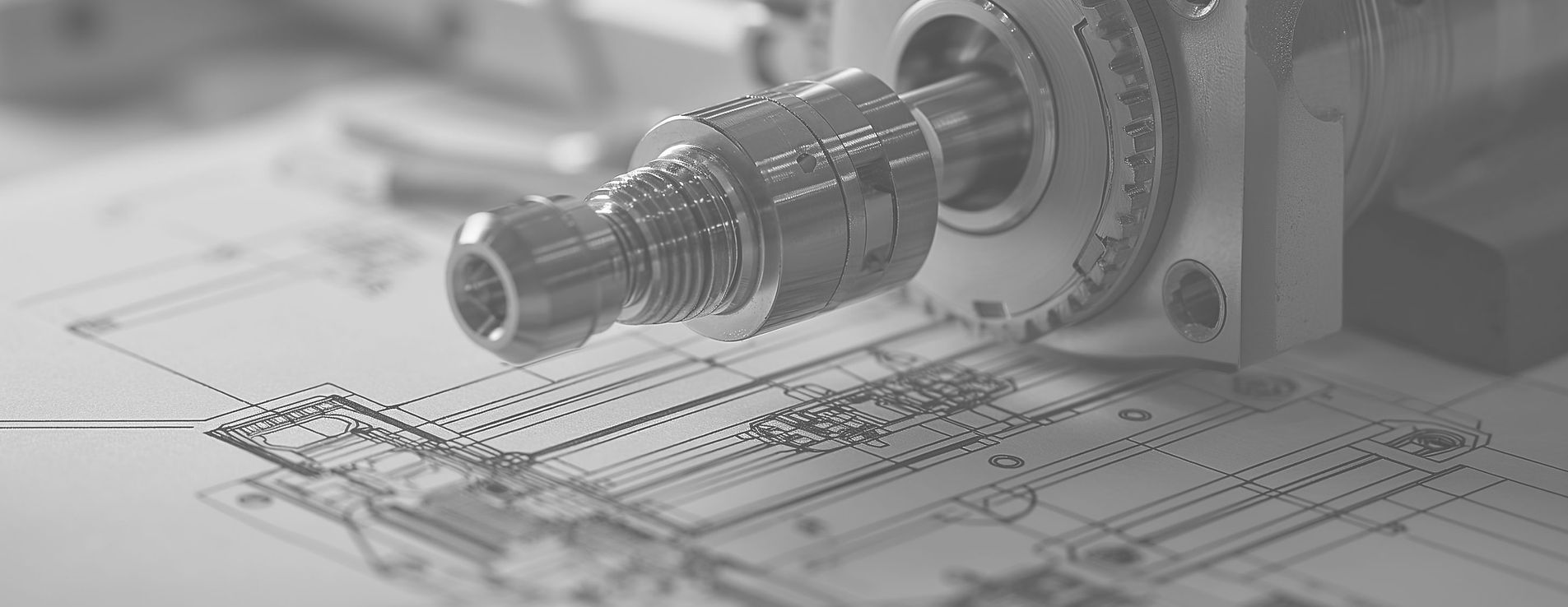 Industrielle Maschinen in der Fertigung