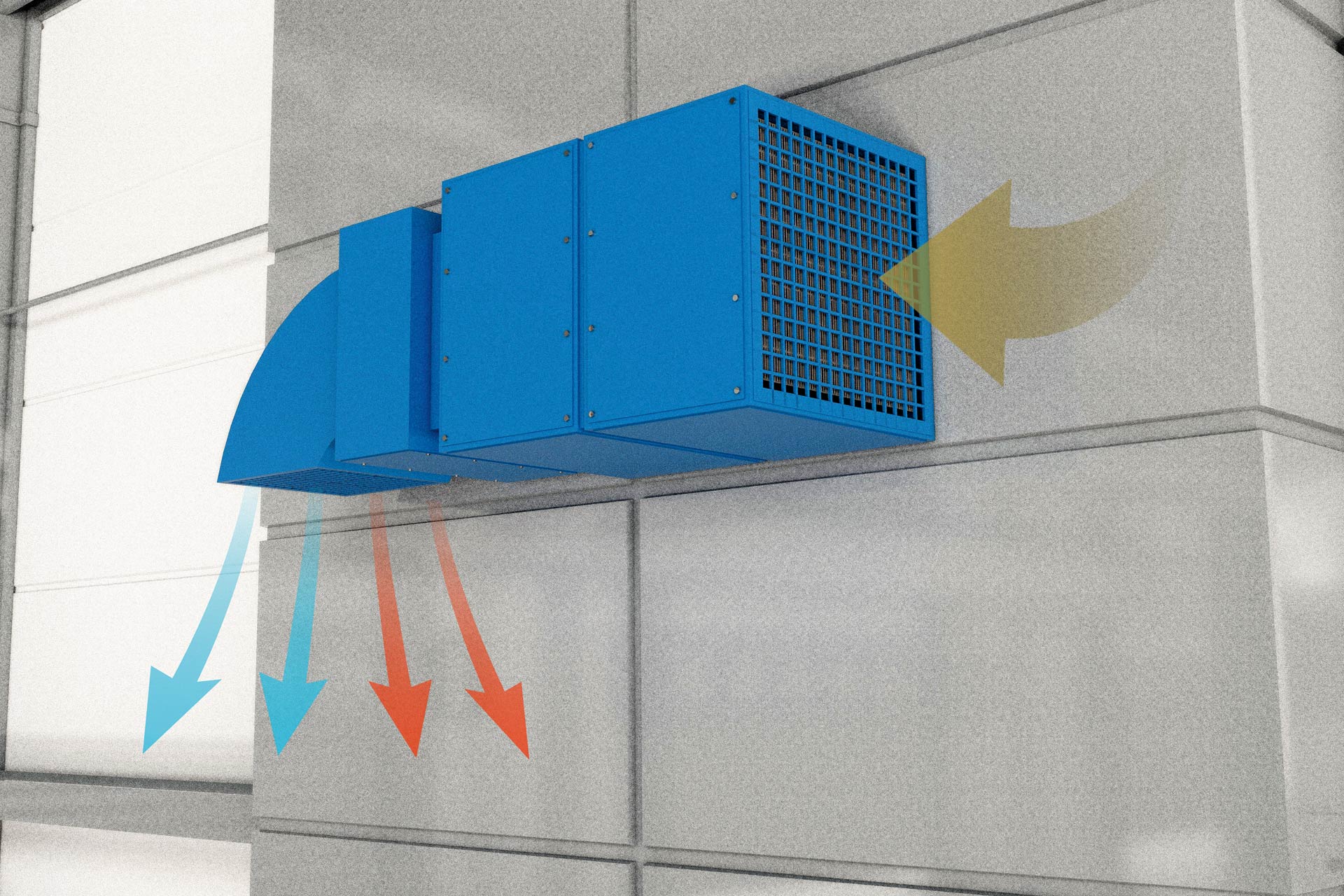 KlimaWall – Heiz, Kühl- und Luftreinigungssystem