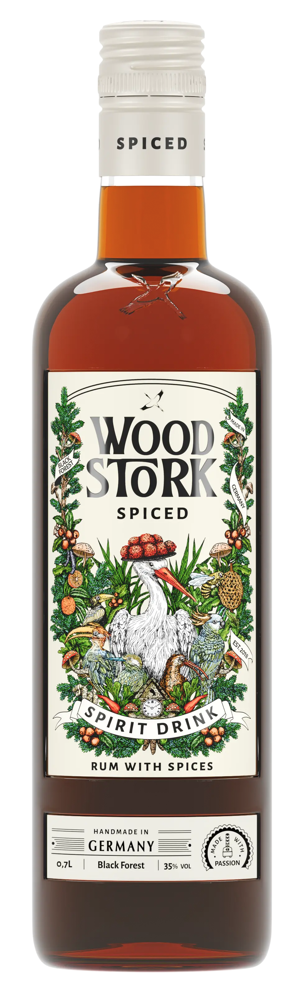WOOD STORK Spiced Rum