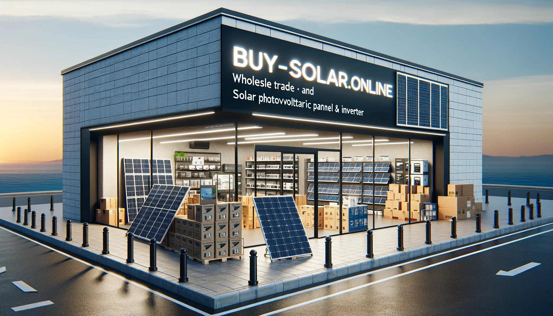B2B-Shop für PV-Module, Wechselrichter und Speicher