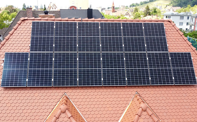 PV-Anlage, Luftaufnahme