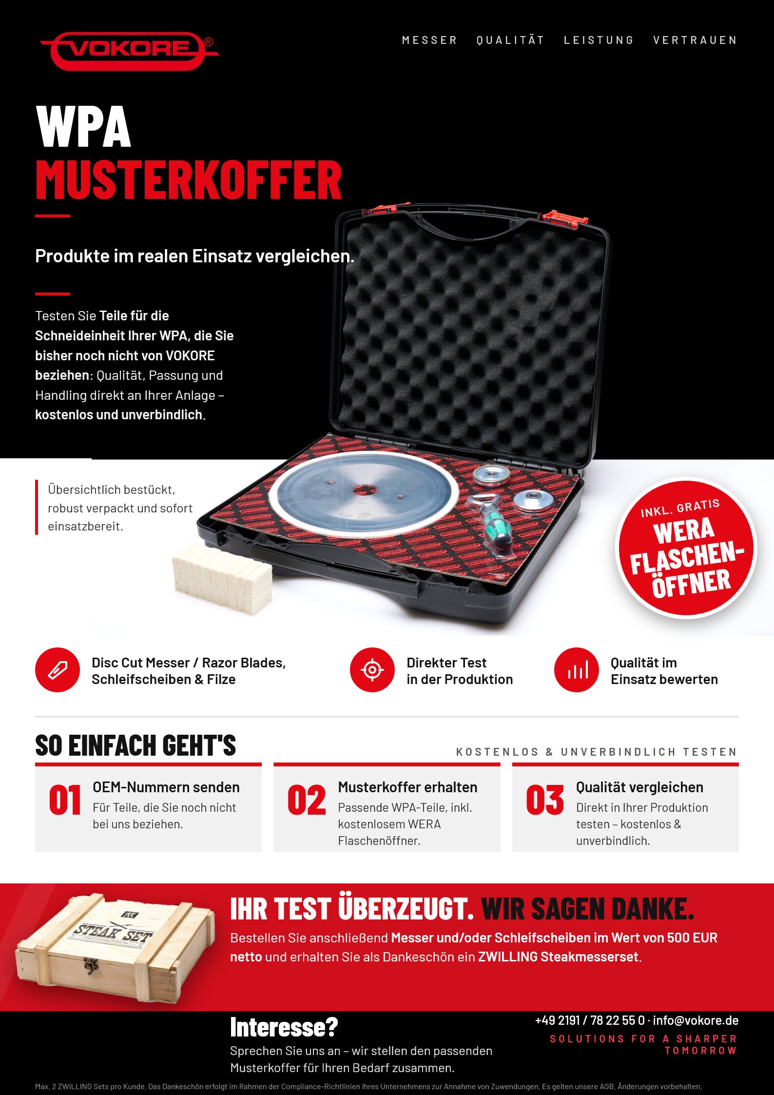 Produktflyer WPA