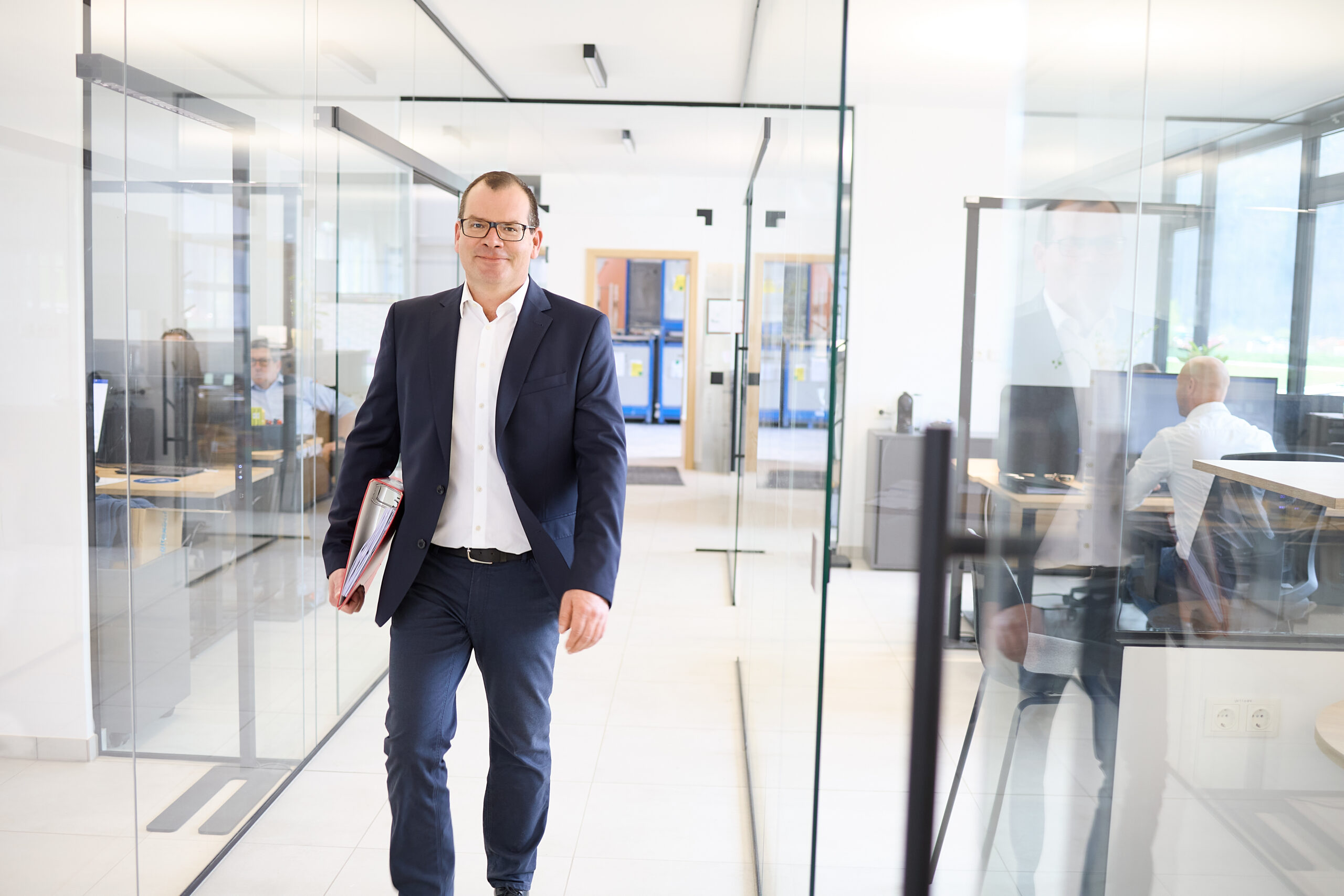 Bürobereich am Standort Großreifling