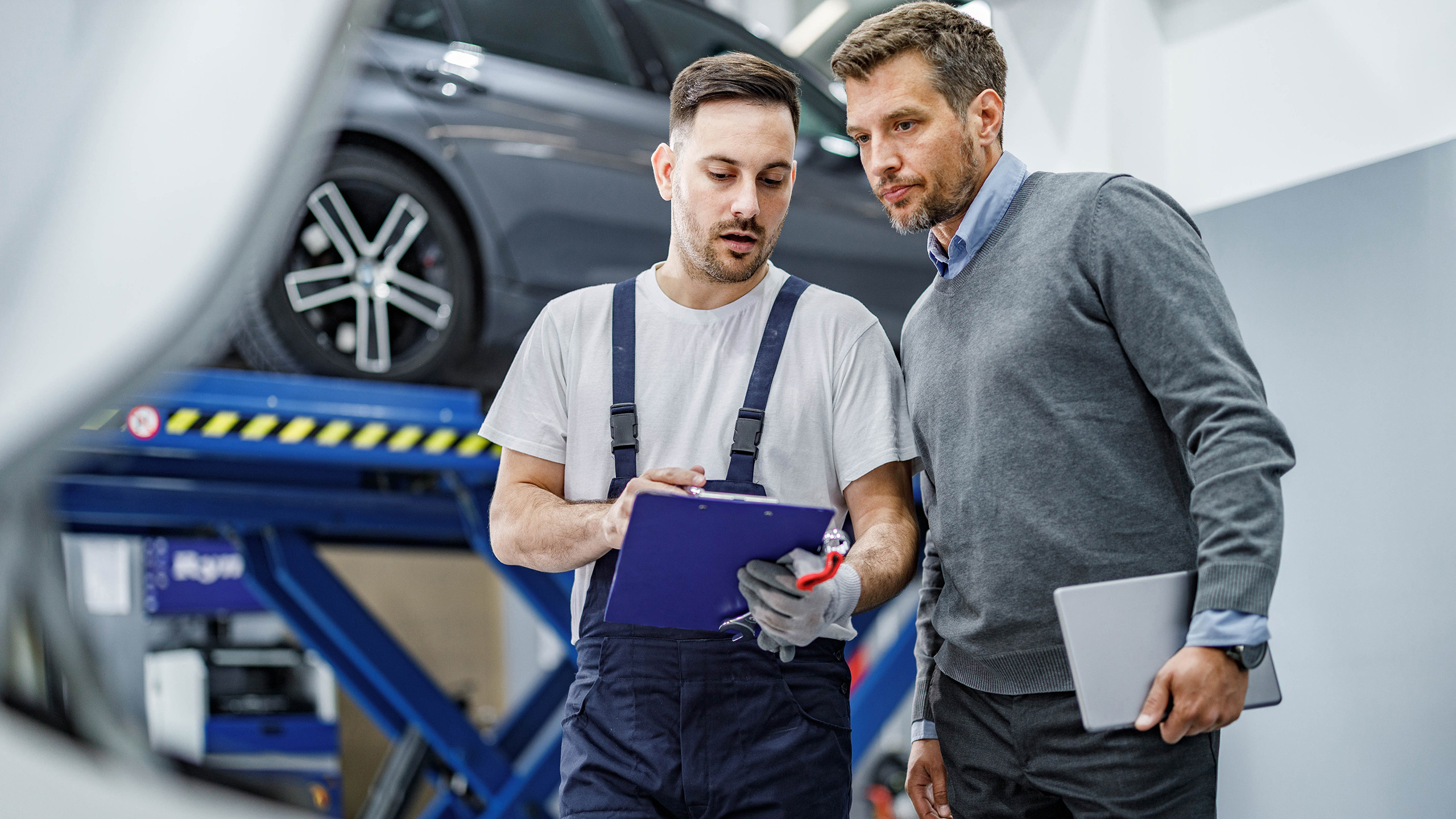 Autoservice-Werkstatt