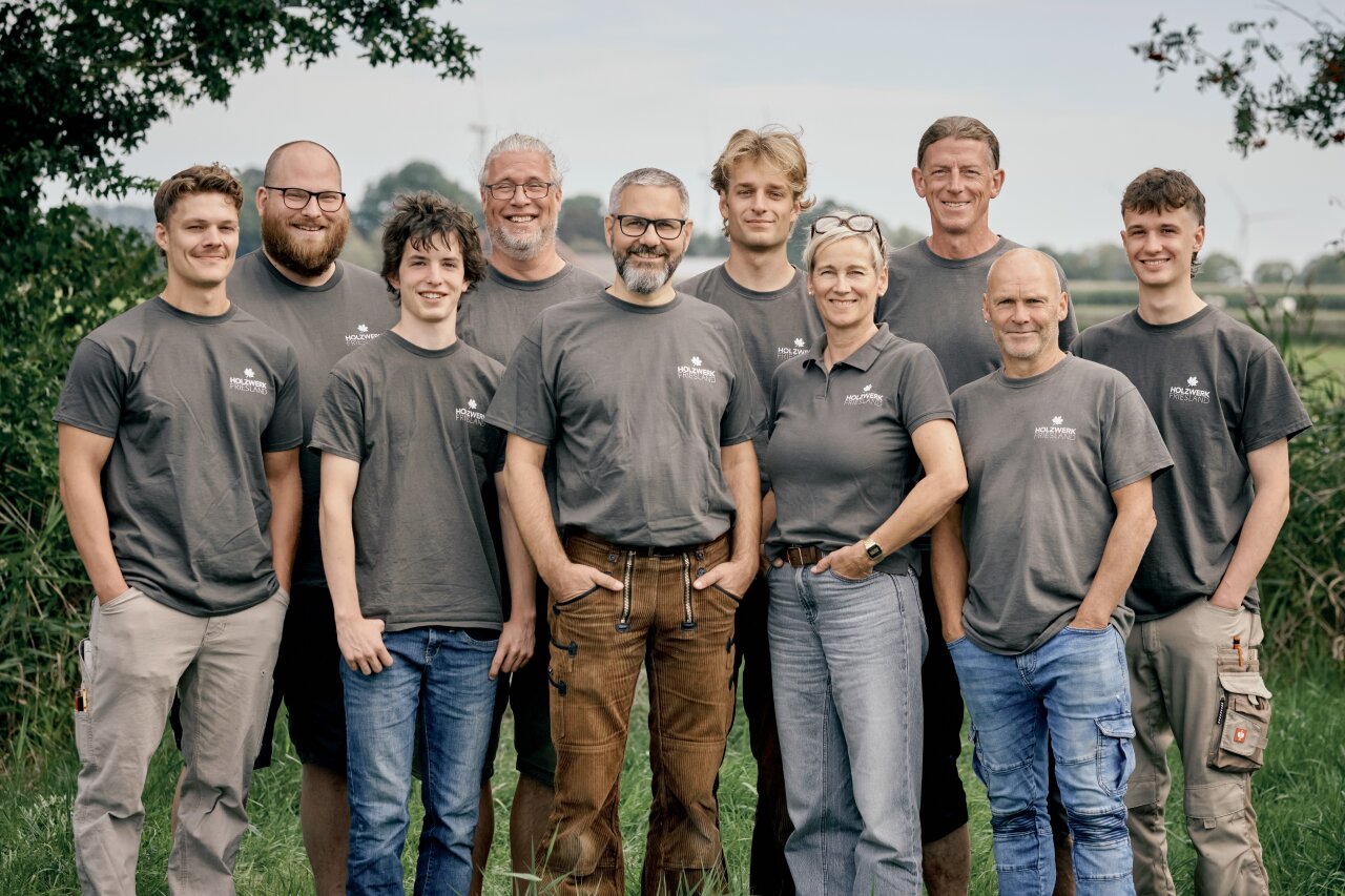 Das Team der Holzwerk Friesland