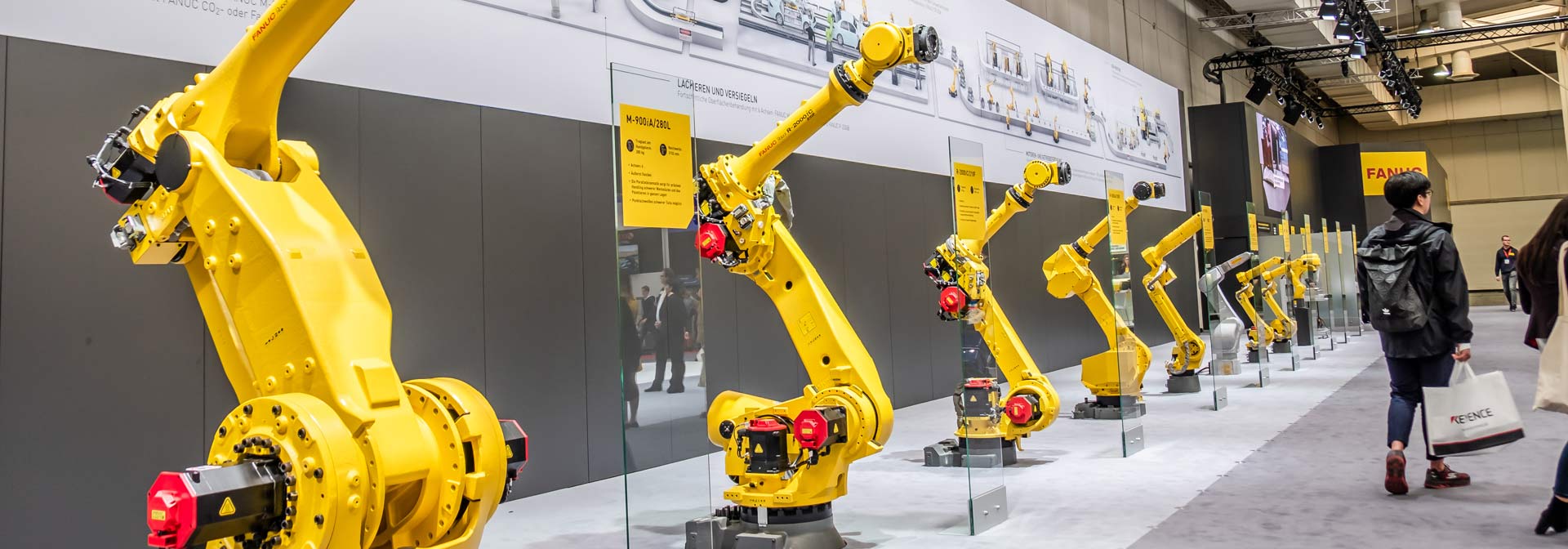 Fabrikautomation mit FANUC-Robotern