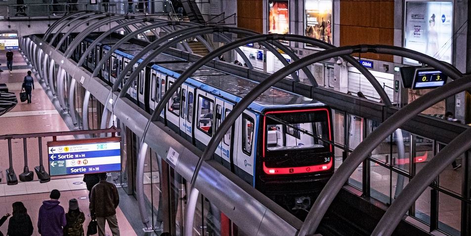 Sicherheitskabel Metro Paris