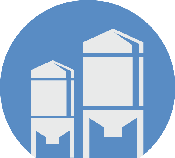 Werksgeschweißtes Silo